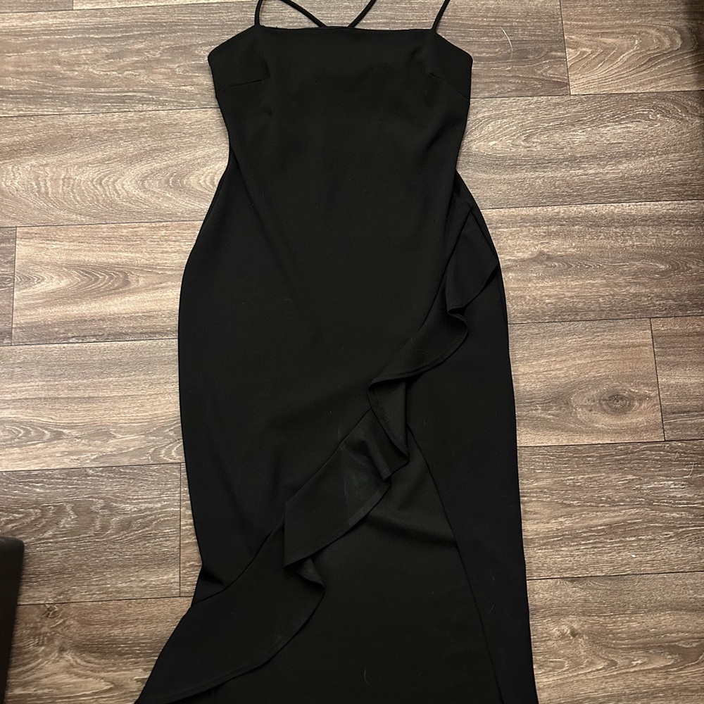 Elegant Black Evening Dress
